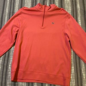 Vineyard Vines Mens Pink Pullover